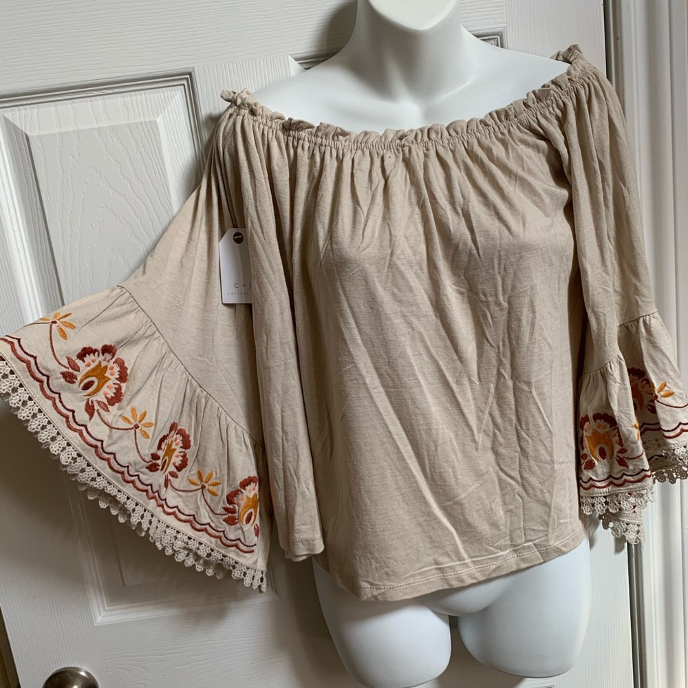 Off the shoulder top